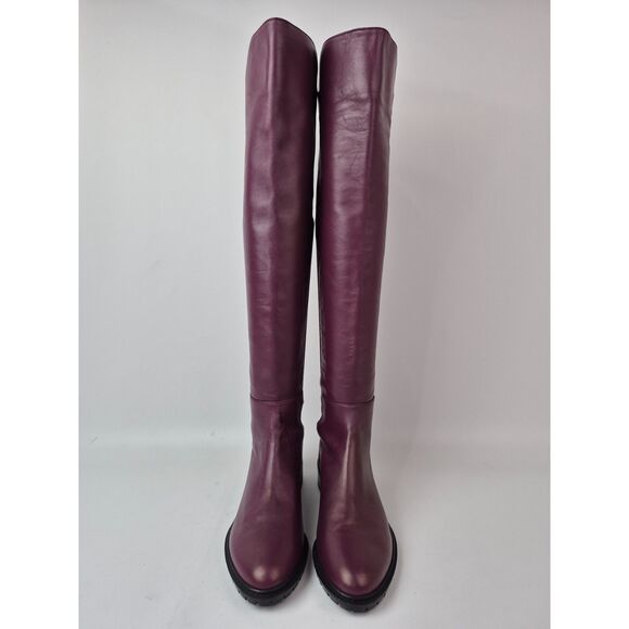 Stuart Weitzman Women's Cranberry 50/50 5050 City Over-the-Knee Boots Size 6.5 - Picture 3 of 7